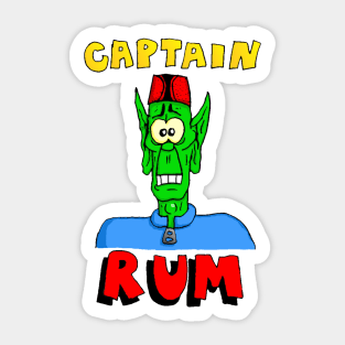 Captain Rum Sticker